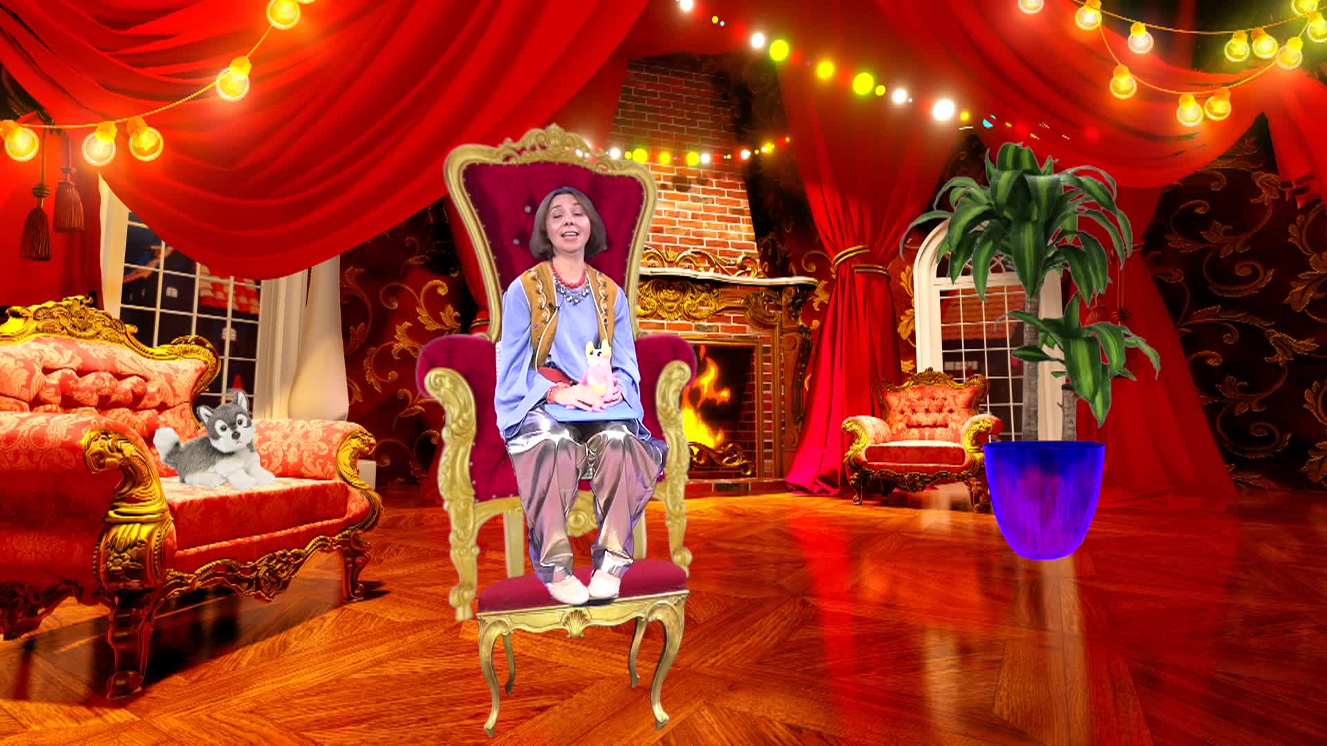 Cosette's Enchanted Journey's Episode 48 - Mitzi and the Big Bad Nosy Wolf by Teresa Bateman