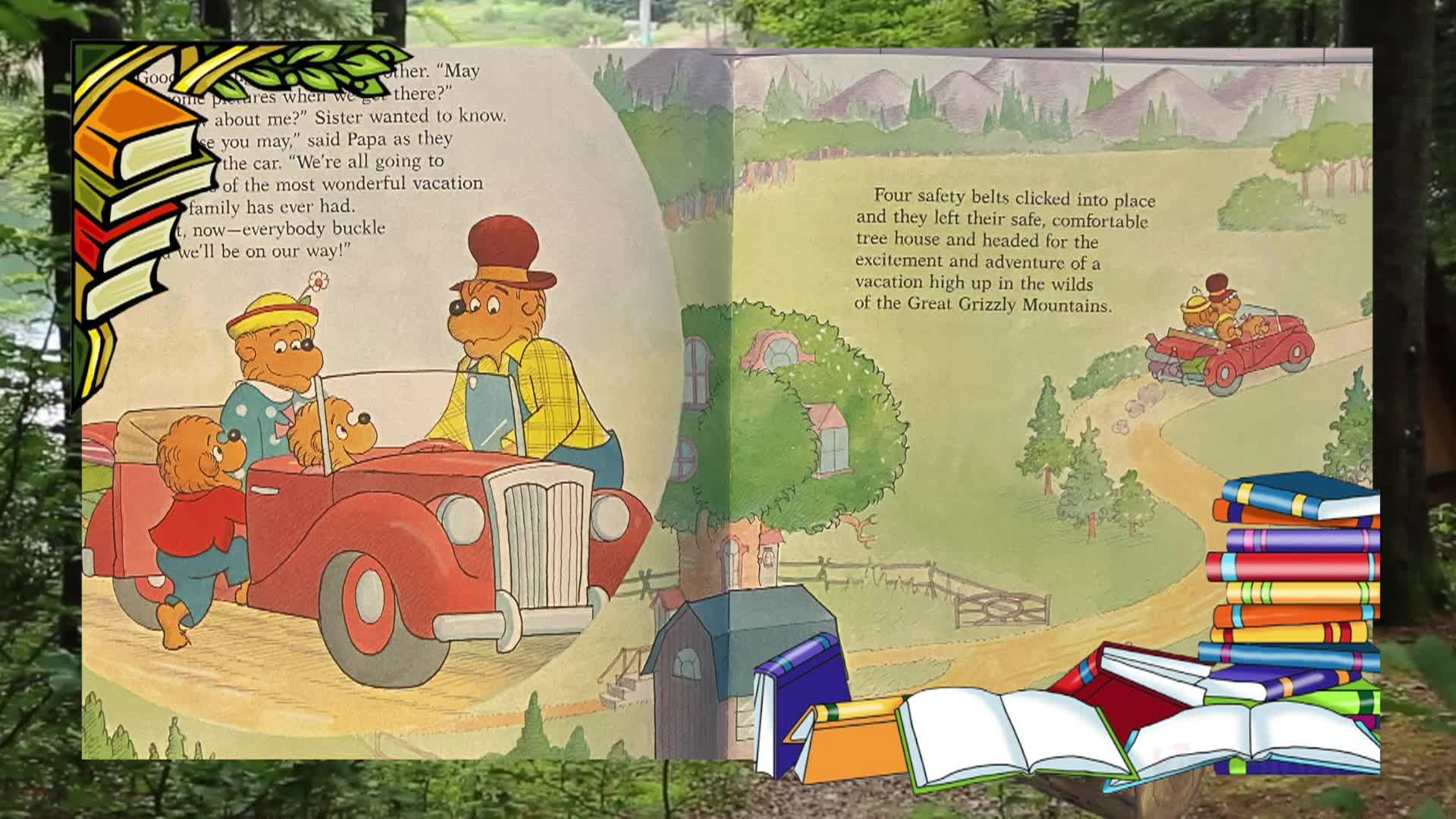 Cosette's Enchanted Journey's Episode 54 - Berenstain Bears Too Much Vacation by Stan and Jan Berenstain