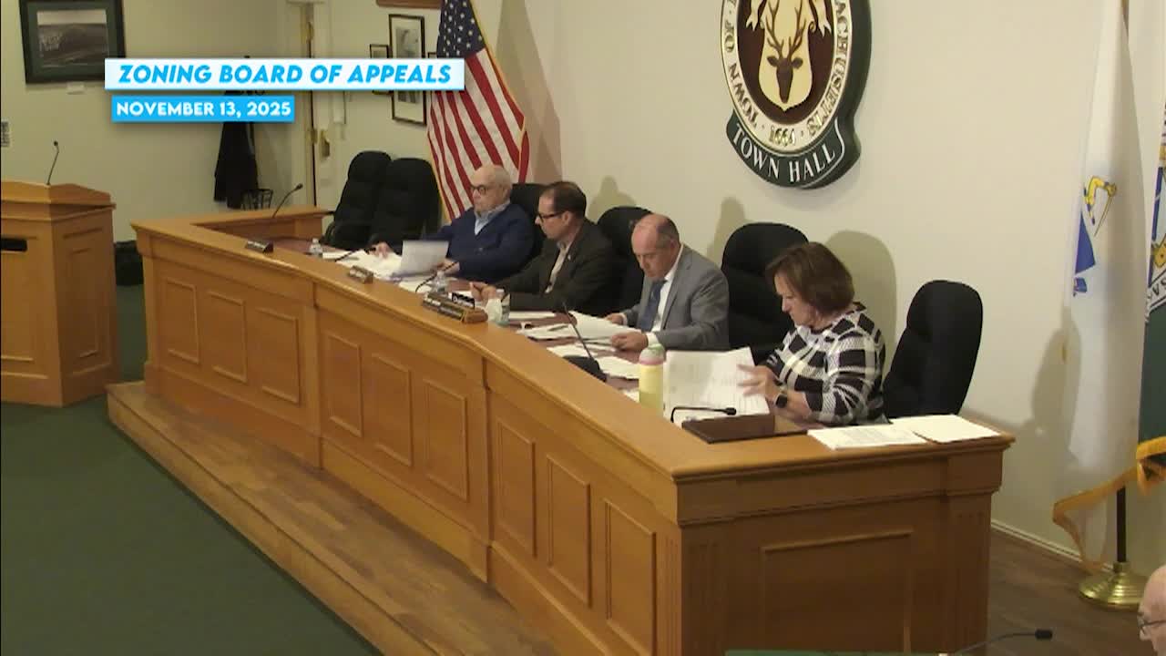 Zoning Board of Appeals Meeting - November 13, 2025