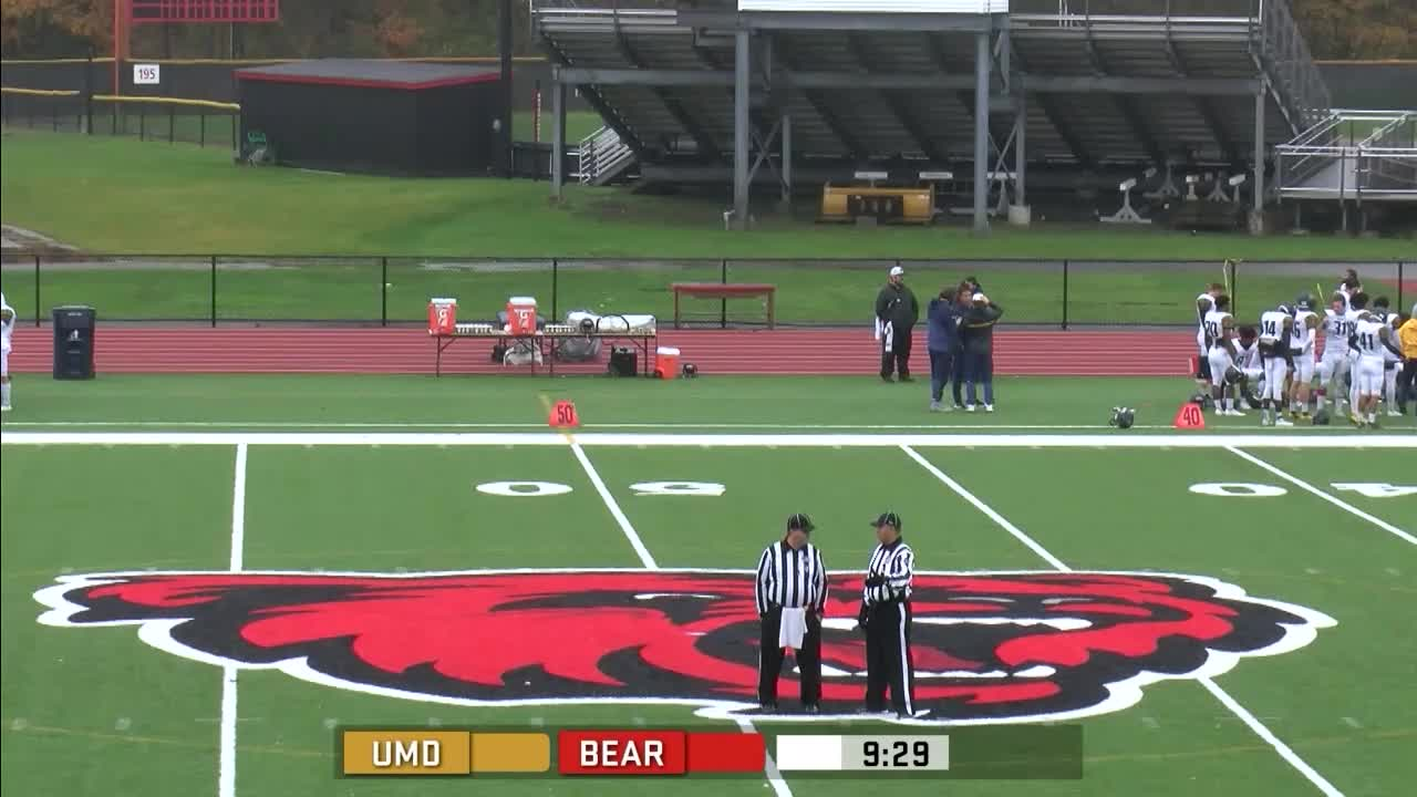 UMass Dartmouth Football vs Bridgewater State - October 30, 2021